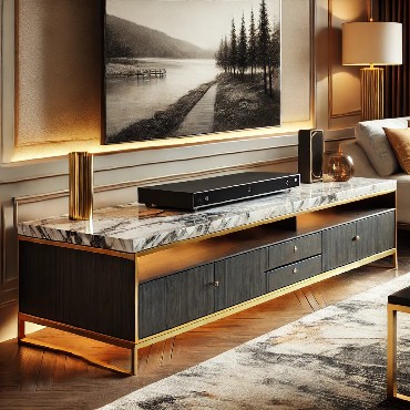 Modern Luxe Tv Console